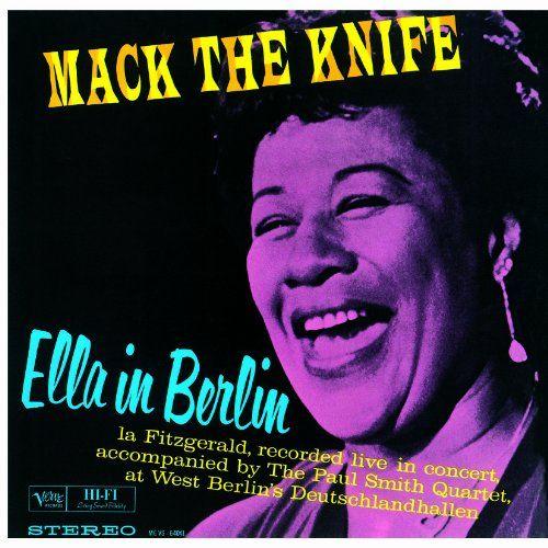 Album cover art for Mack the Knife - Ella in Berlin