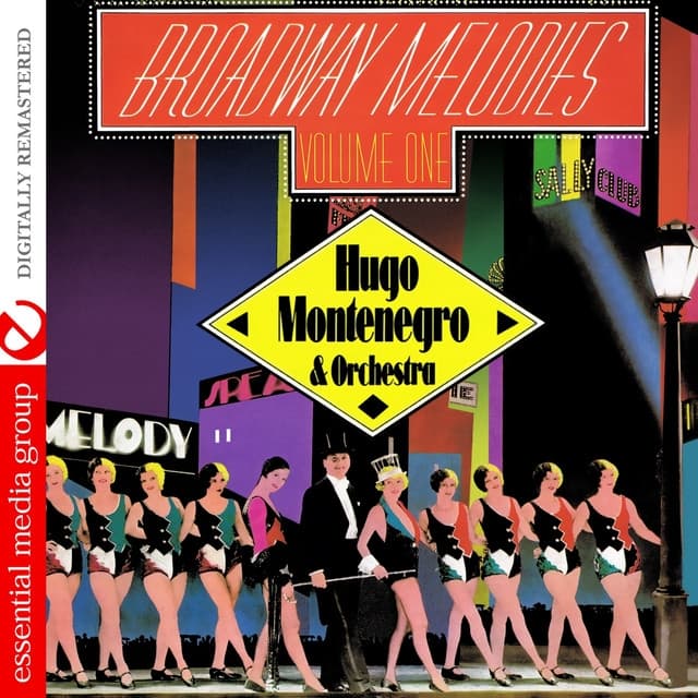 Album cover art for Broadway Melodies Volume One