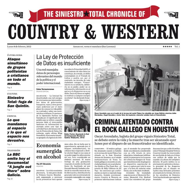 Album cover art for Country & Western