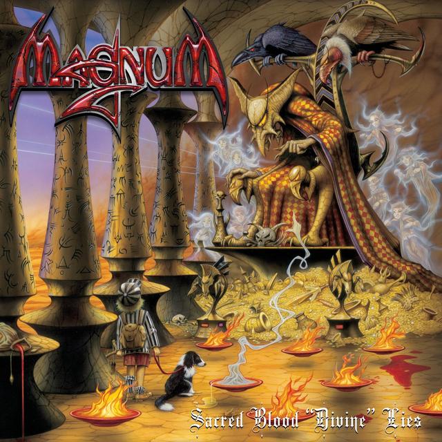 Album cover art for Sacred Blood "Divine" Lies