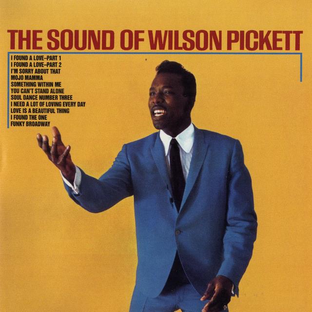 Album cover art for The Sound of Wilson Pickett