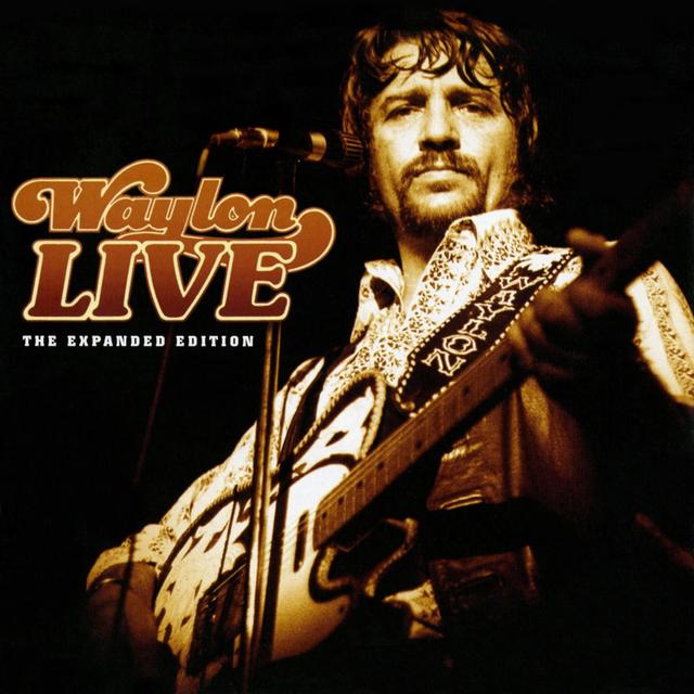 Album cover art for Waylon Live