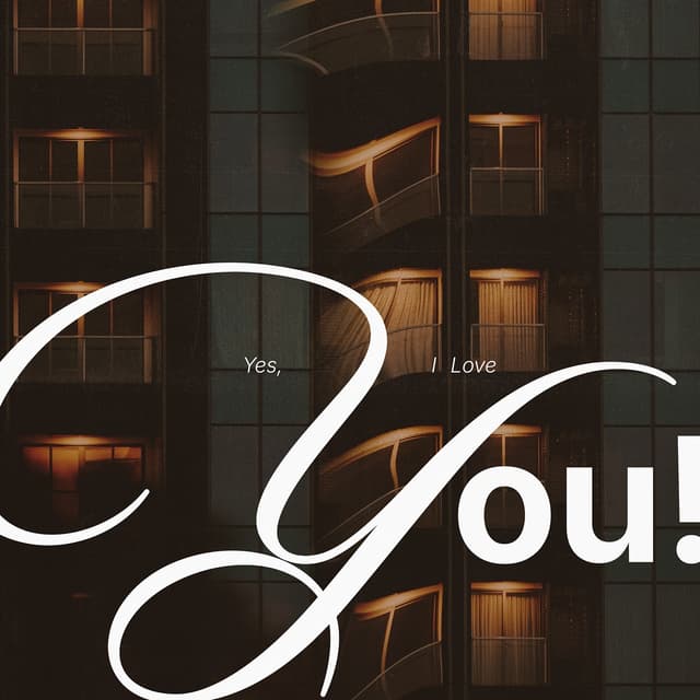 Album cover art for Yes, I Love You!