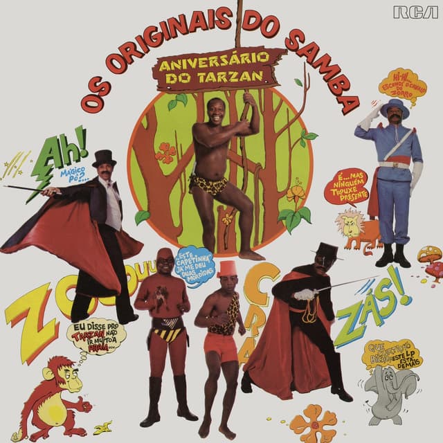 Album cover art for Aniversário Do Tarzan