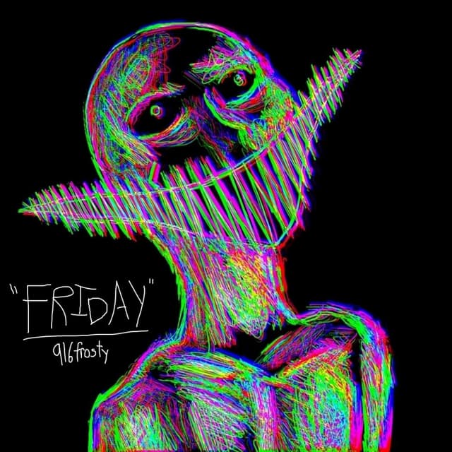 Album cover art for FRIDAY