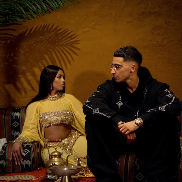 Album cover art for Habibti