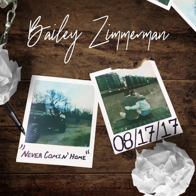 Album cover art for Never Comin' Home