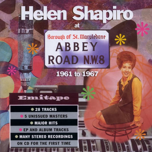 Album cover art for Helen Shapiro At Abbey Road : 1961 To 1967