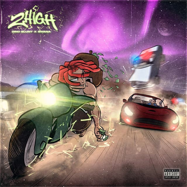 Album cover art for 2high