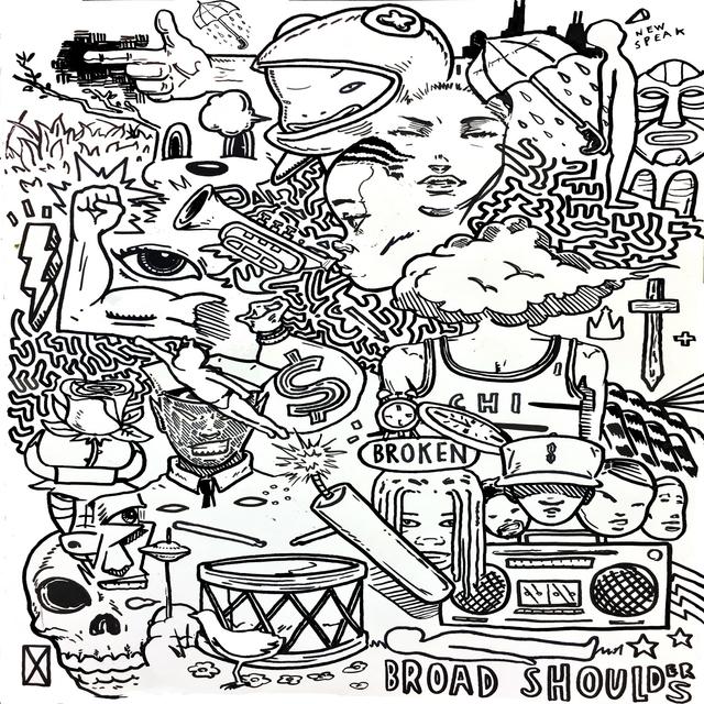 Album cover art for Broad Shoulders