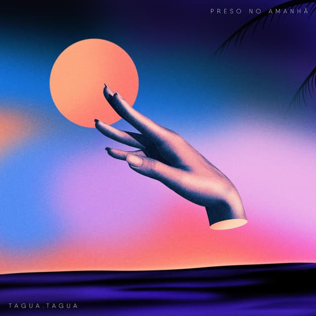 Album cover art for Preso no Amanhã