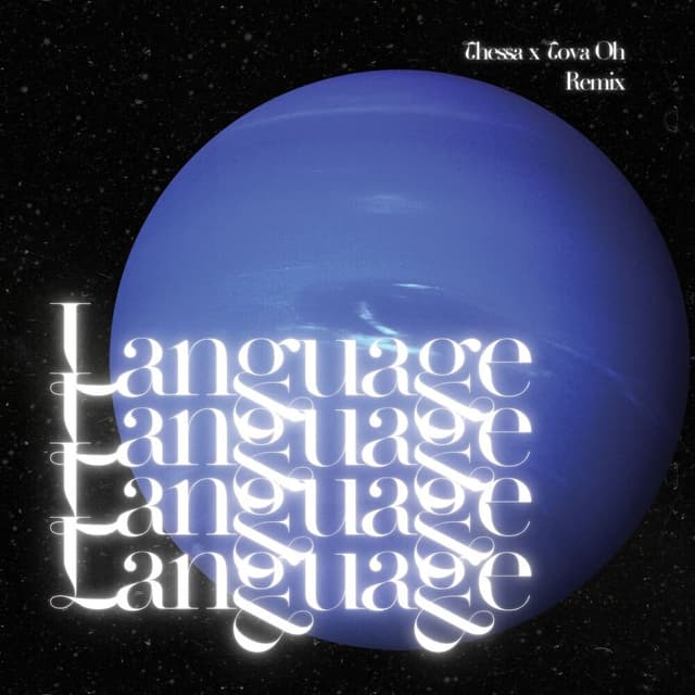 Album cover art for Language Remix