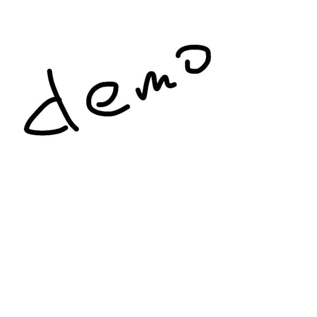 Album cover art for demo