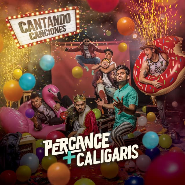 Album cover art for Cantando Canciones