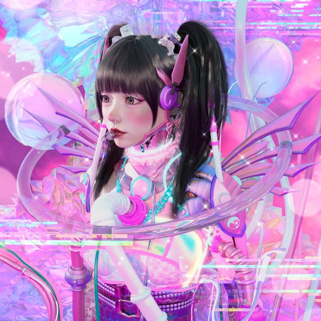 Album cover art for Computer Milk
