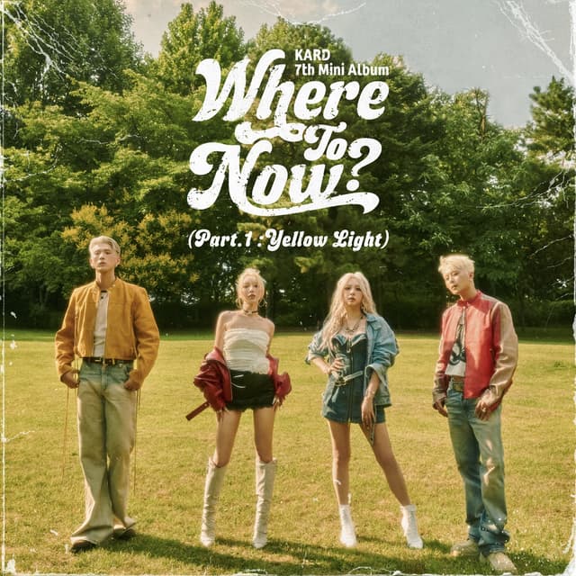 Album cover art for Where to Now? (Part.1 : Yellow Light)
