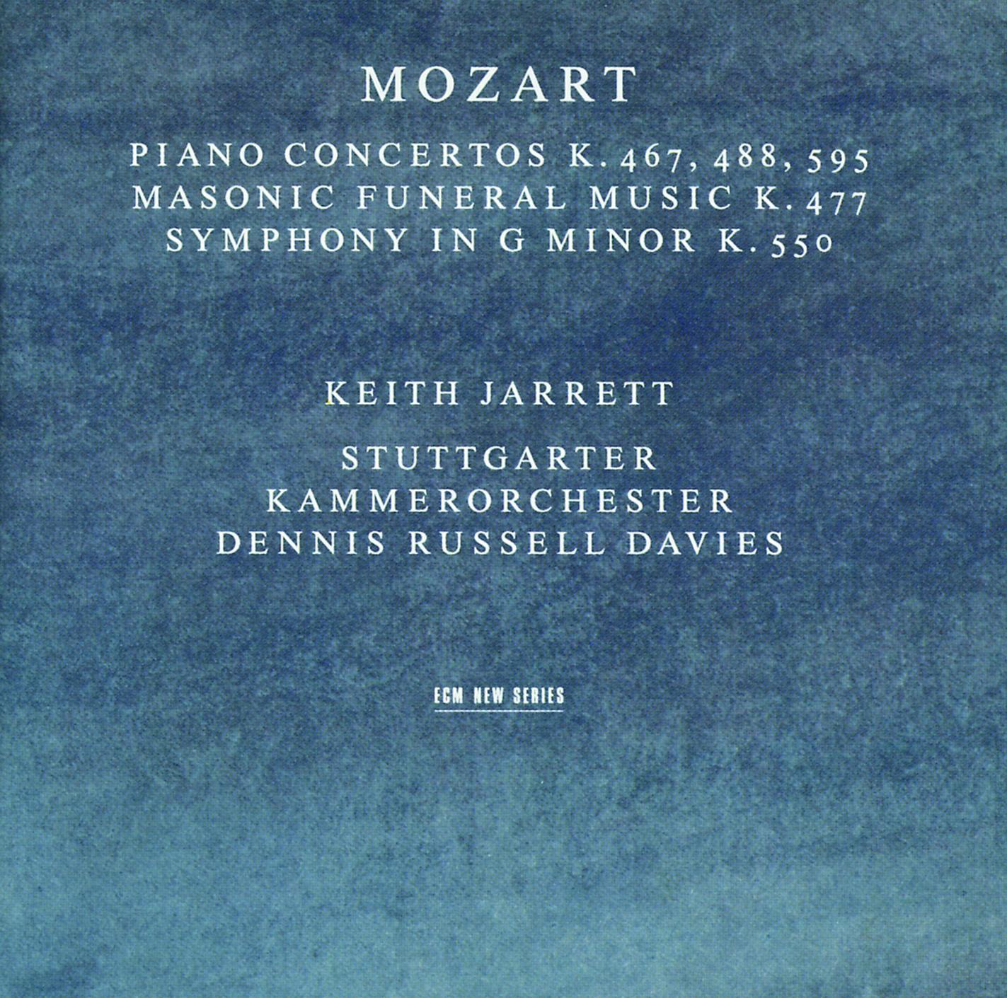 Mozart: Piano Concertos - Masonic Funeral Music - Symphony IN G Minor