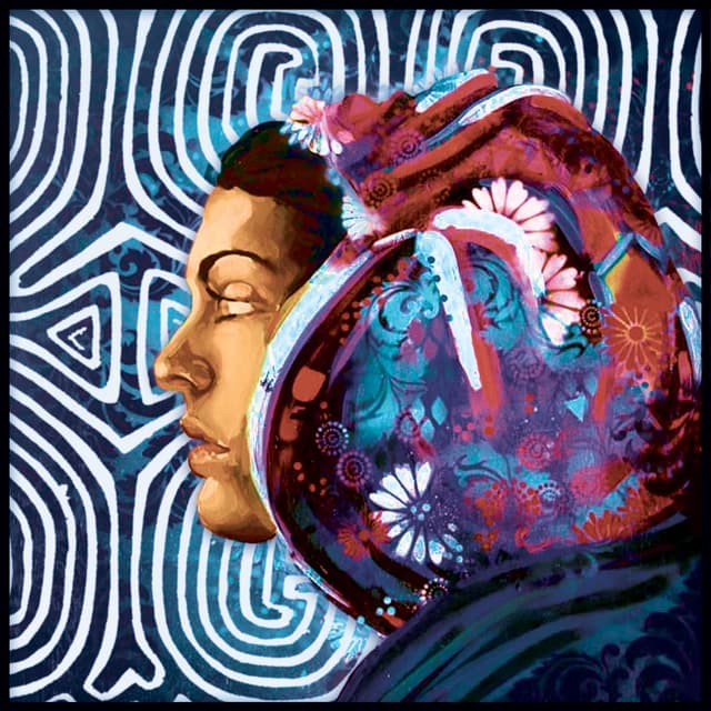 Album cover art for A La Deriva