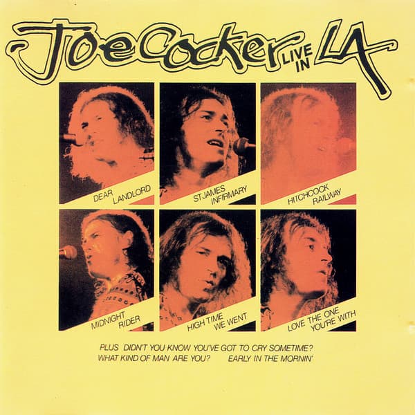 Album cover art for Live in L.A.