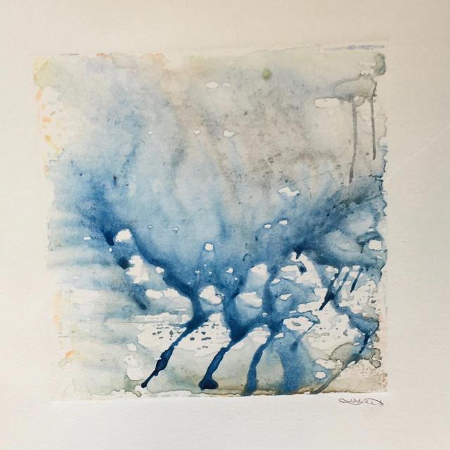 Album cover art for Swimming