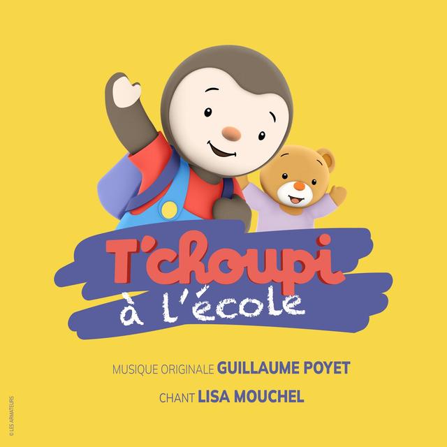 Album cover art for Tchoupi à l'école (Générique version longue) - Single
