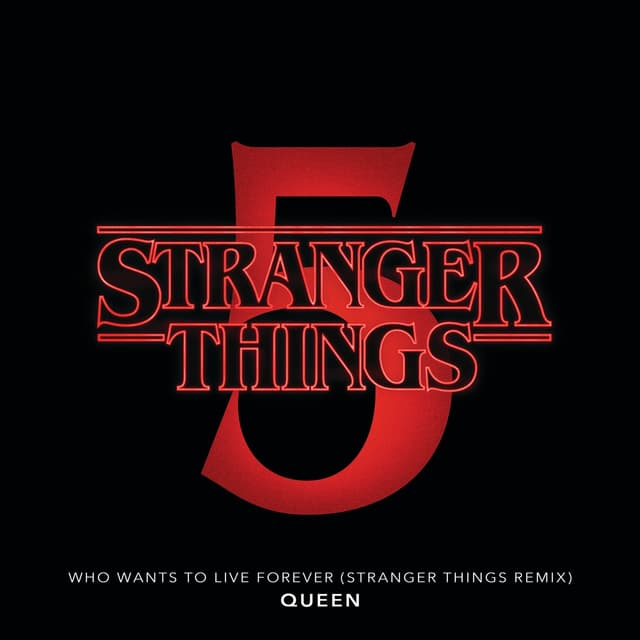 Album cover art for Who Wants To Live Forever (Stranger Things Remix)