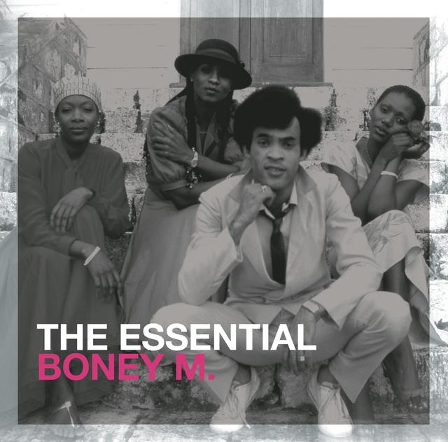 Album cover art for The Essential Boney M.