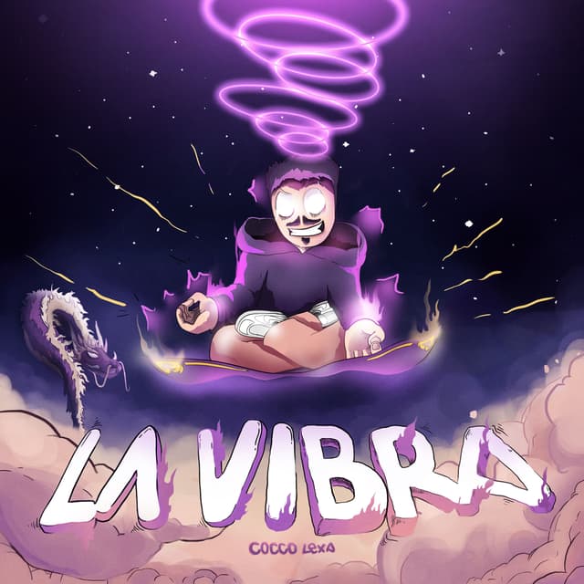 Album cover art for La Vibra