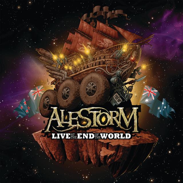 Album cover art for Live at the End of the World