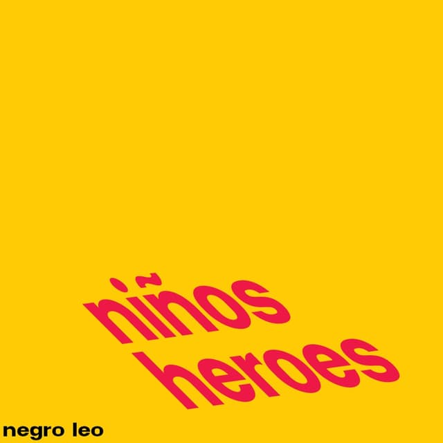 Album cover art for Niños Heroes