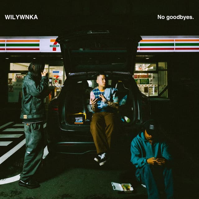 Album cover art for No goodbyes.