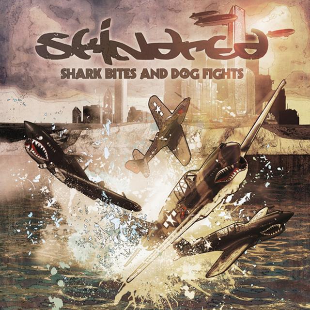 Album cover art for Shark Bites and Dog Fights