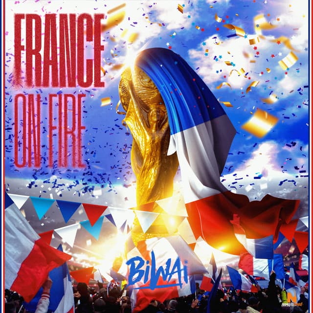 Album cover art for France On Fire