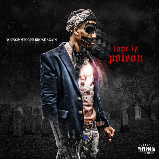 Album cover art for Love Is Poison