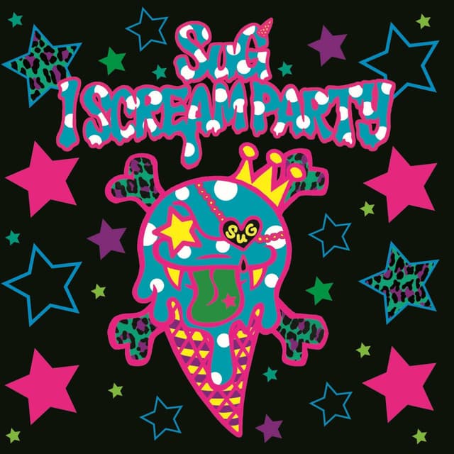 Album cover art for I SCREAM PARTY