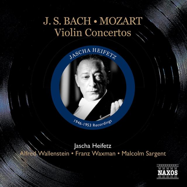 Album cover art for Bach/Mozart : Concertos Pour Violon