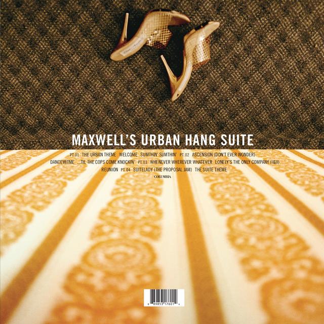 Album cover art for Maxwell's Urban Hang Suite