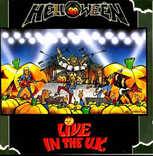 Album cover art for Live in the U.K.