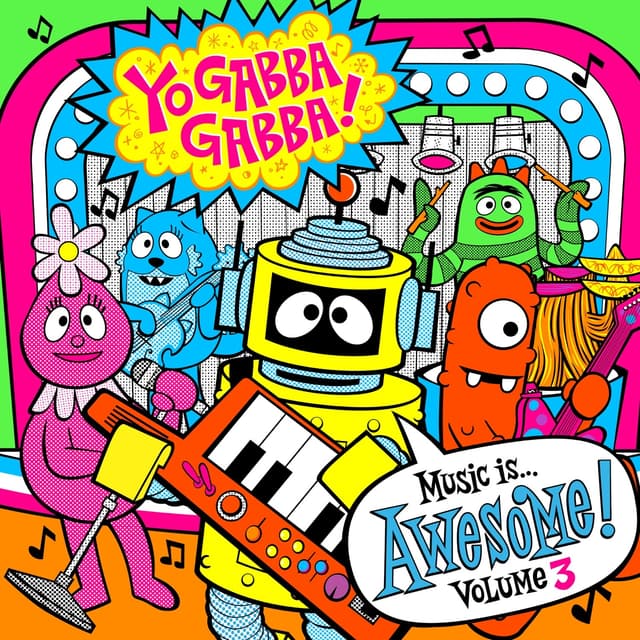 Album cover art for Music Is… Awesome!, Volume 3