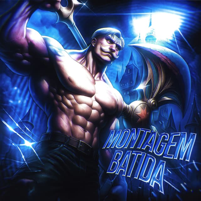 Album cover art for MONTAGEM BATIDA