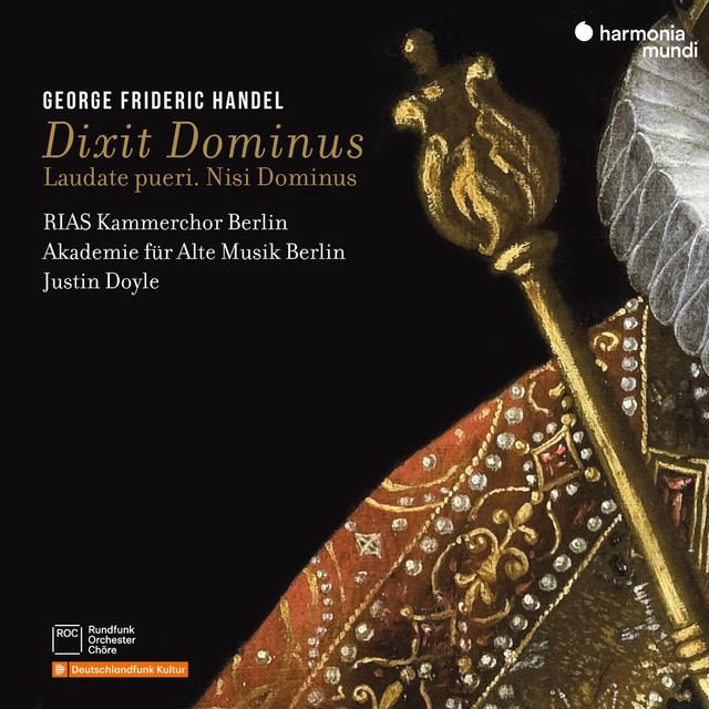 Album cover art for Handel: Dixit Dominus, Laudate pueri, Nisi Dominus