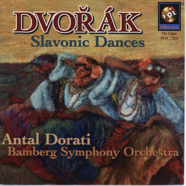 Album cover art for Dvorak : Danses Slaves