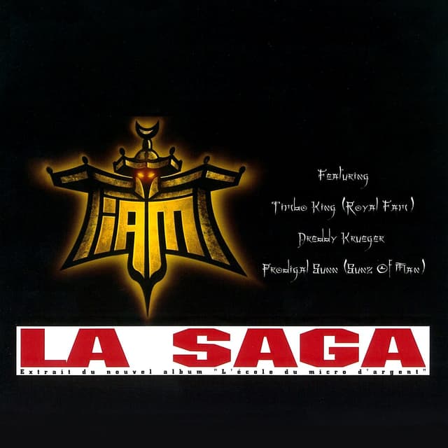 Album cover art for La Saga