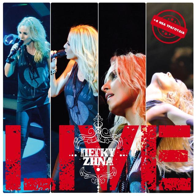 Album cover art for Peggy Zina Live