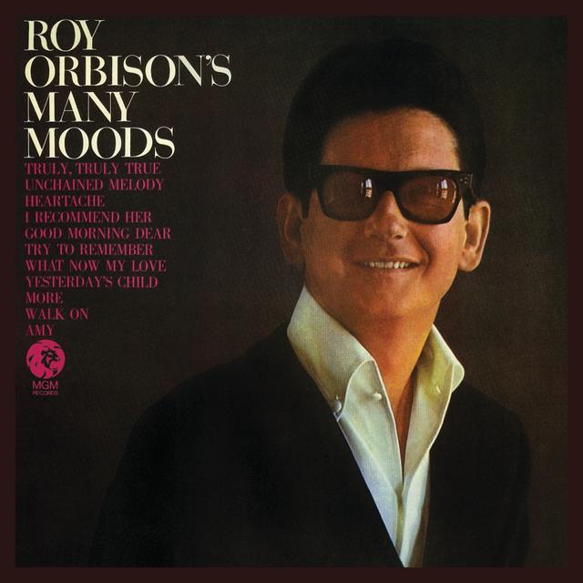 Album cover art for Roy Orbison's Many Moods