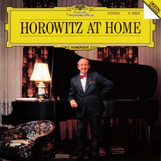 Album cover art for Horowitz at Home