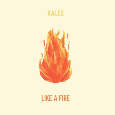 Album cover art for Like a Fire