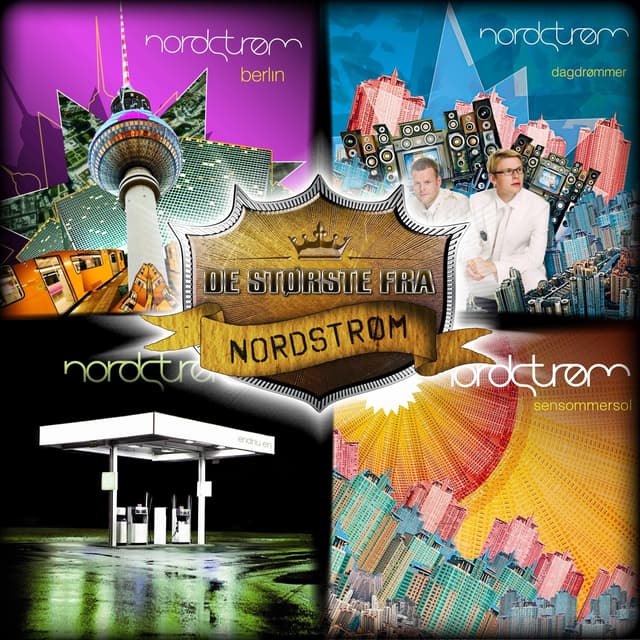 Album cover art for De Første Fra - Nordstrøm