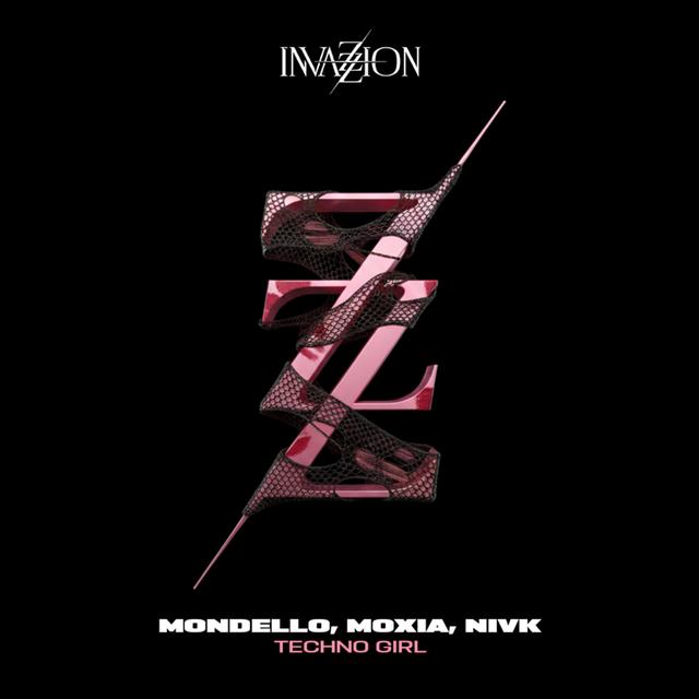 Album cover art for Techno Girl