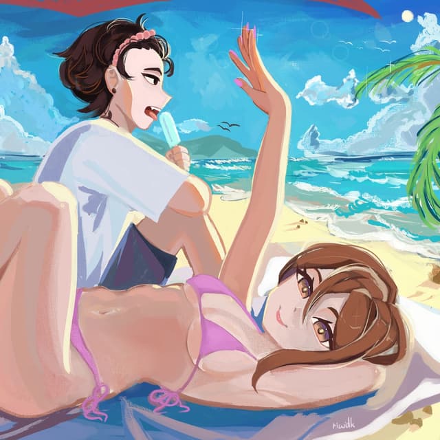 Album cover art for Summertime